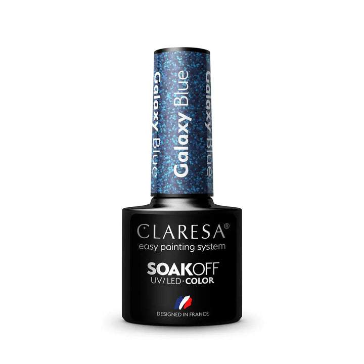 Claresa Hybrid Politur Galaxy Blue 5g - Nagellack