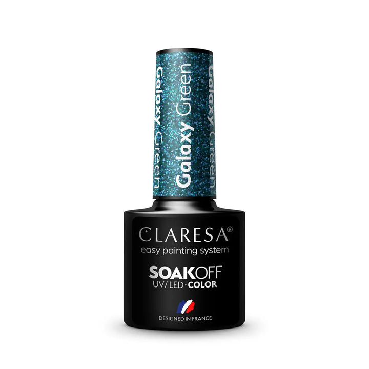 Claresa Hybrid Politur Galaxy Green 5g - Nagellack