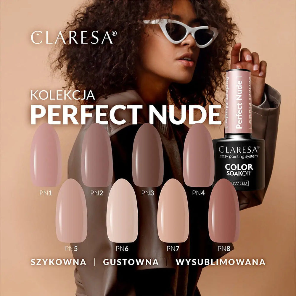 Claresa Hybrid Politur Perfect Nude 2 -5g - Nagellack