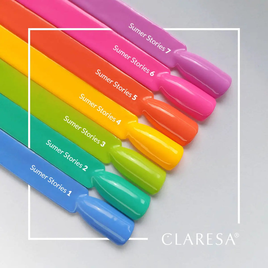 Claresa Hybrid Politur Sommergeschichten 7 -5g - Nagellack