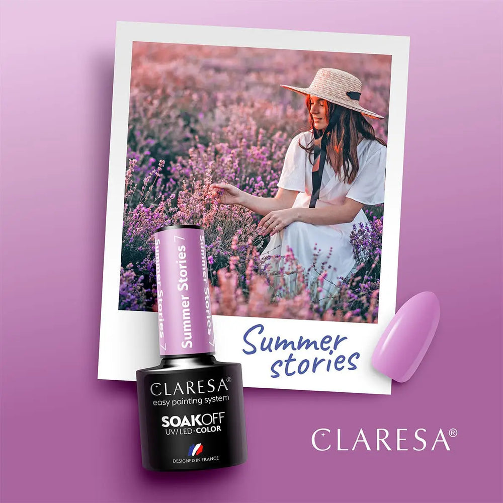 Claresa Hybrid Politur Sommergeschichten 7 -5g - Nagellack