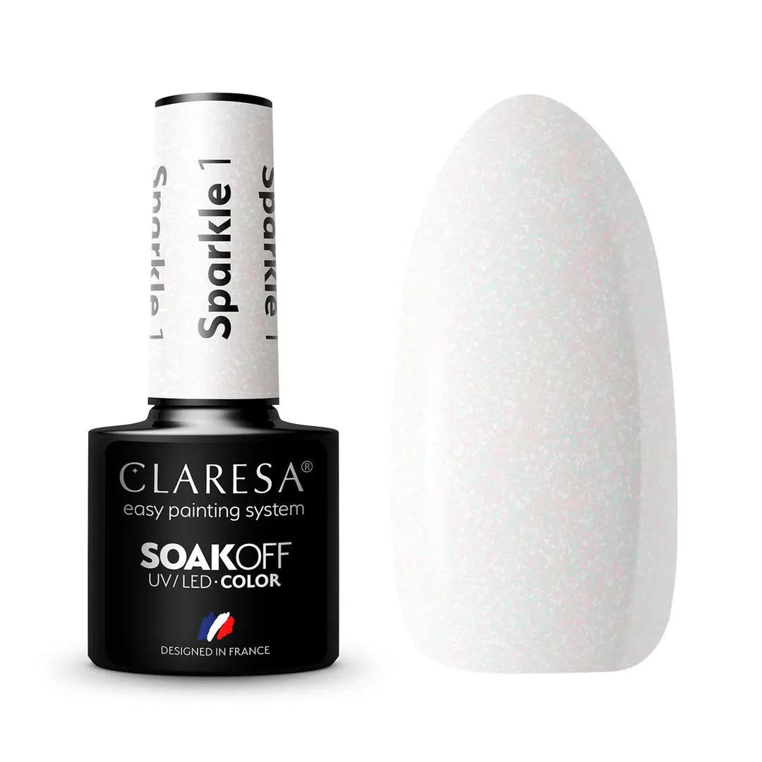 Claresa Hybrid Politur Sparkle 1 -5g - Nagellack