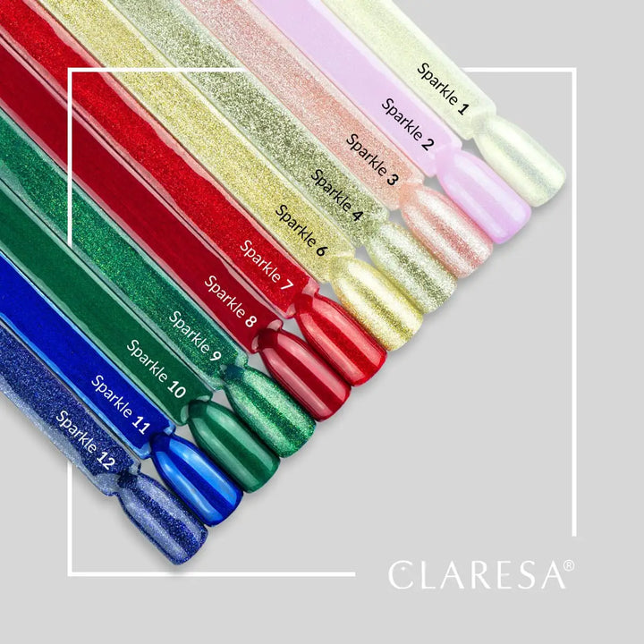 Claresa Hybrid Politur Sparkle 12 -5g - Nagellack