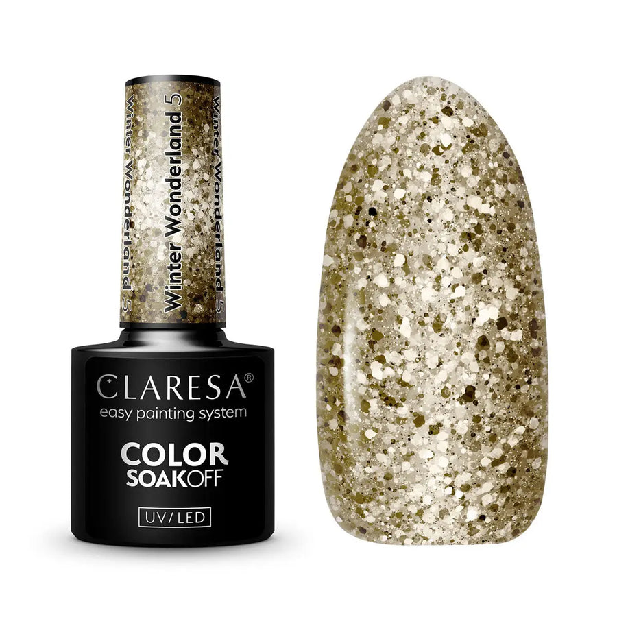 Claresa Hybrid Politur Winter Wonderland 5 - 5g - Nagellack