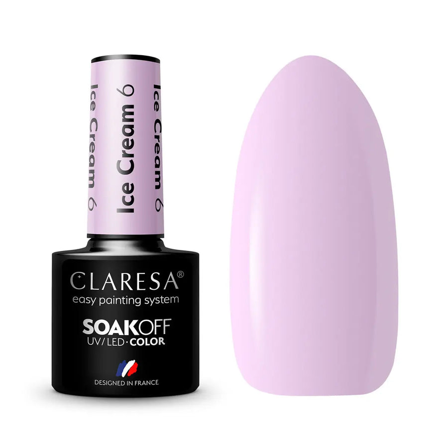Claresa Hybridlack Eis 6 -5g - Nagellack