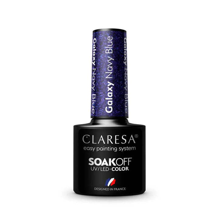 Claresa Hybridlack Galaxy Navy Blue 5g - Nagellack