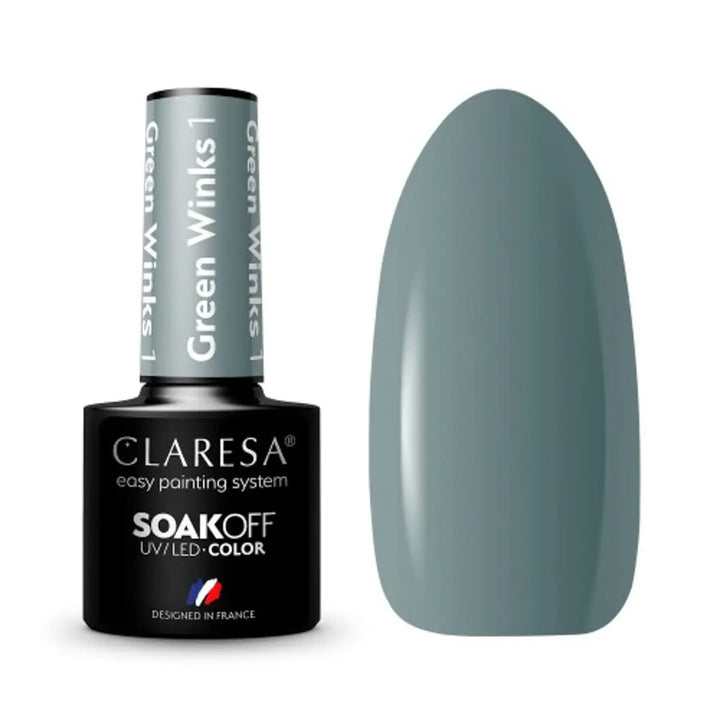 Claresa Hybridlack Green Winks 1 -5g - Nagellack