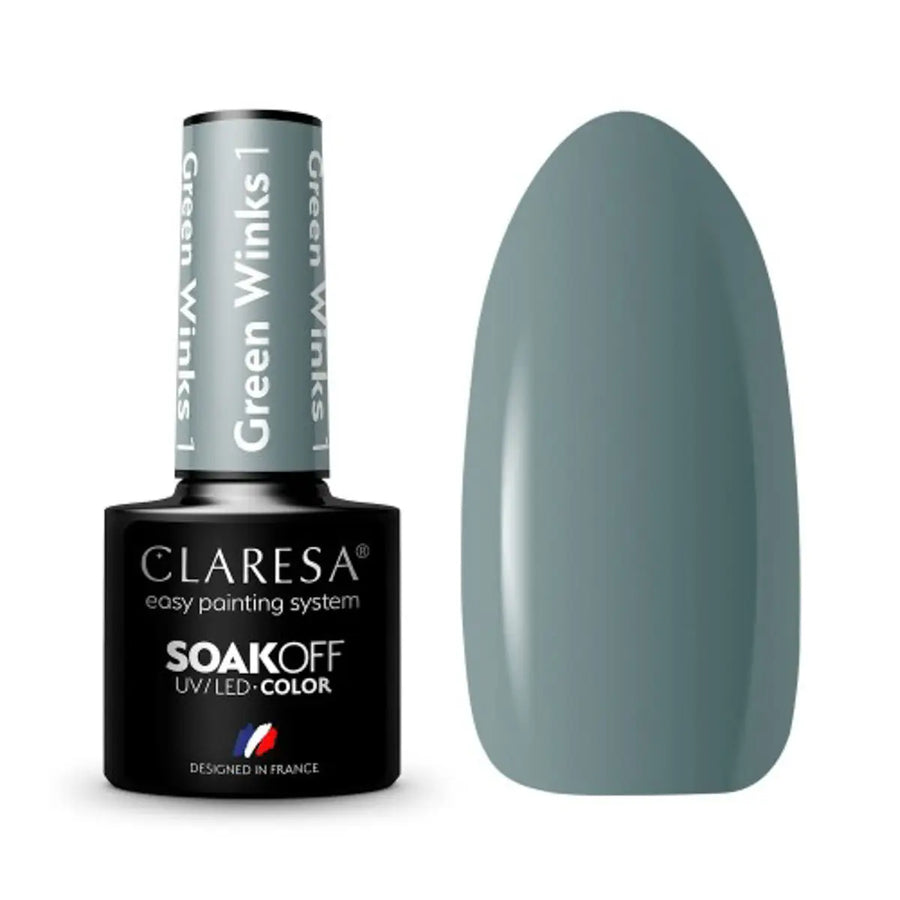 Claresa Hybridlack Green Winks 1 -5g - Nagellack