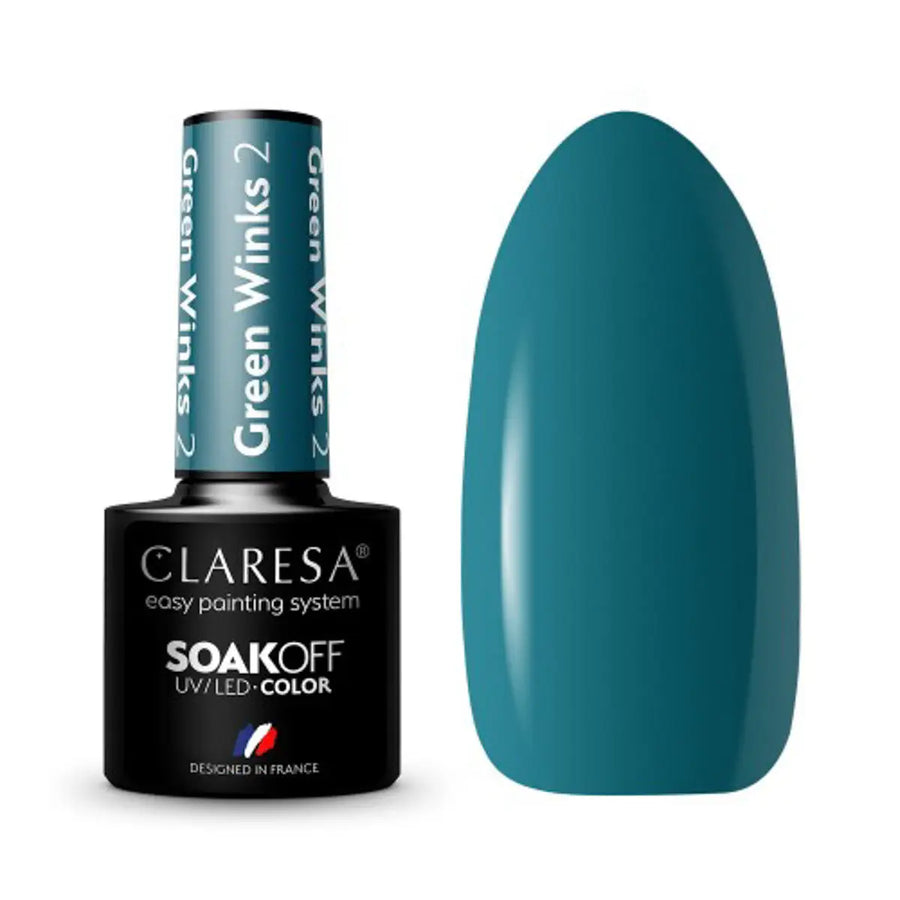 Claresa Hybridlack Green Winks 2 -5g - Nagellack