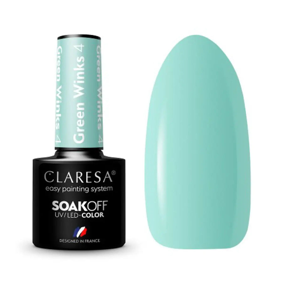 Claresa Hybridlack Green Winks 4 -5g - Nagellack