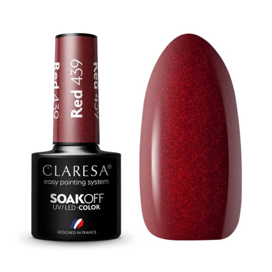 Claresa Hybridlack RED 439 -5g - Nagellack