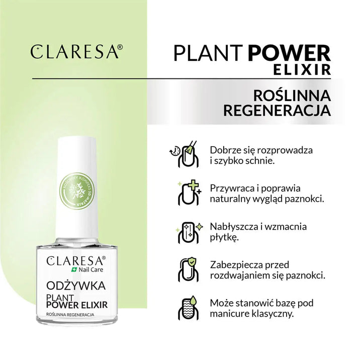 Claresa Nagelpflege Plant Power Elixir 5 g - Nagelpflege