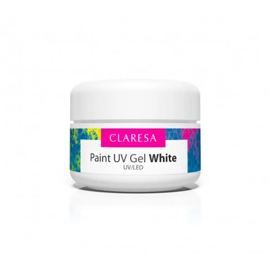 Claresa Paint Gel Weiß 5 ml - Nagellack