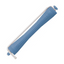 Blauer Haarroller mit weißem Band im Produkt Comair Kaltwickler