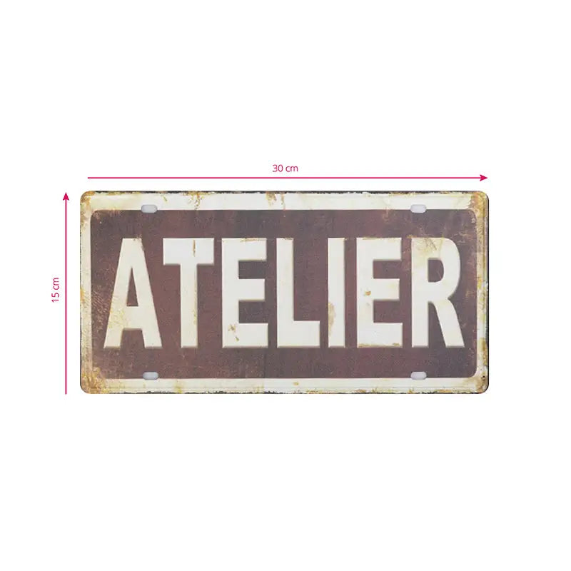 Dekorationstafel Atelier 742 - Dekoration