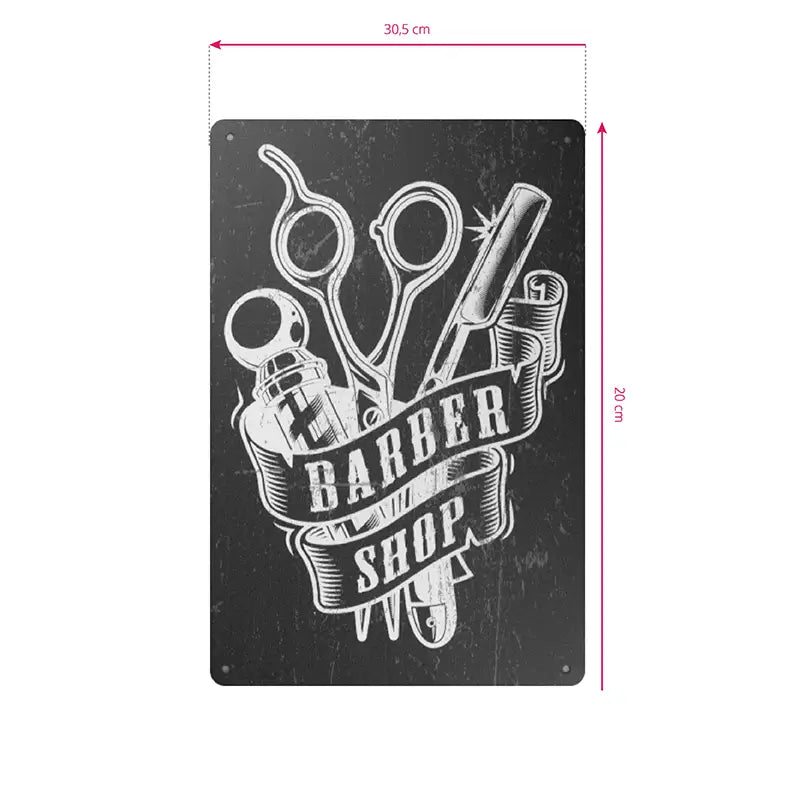Dekorationstafel Barbier b032 - Dekoration