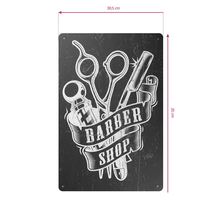 Dekorationstafel Barbier b032 - Dekoration