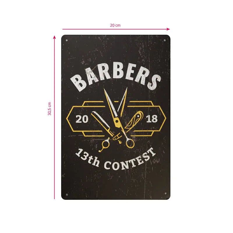Dekorationstafel Barbier b038 - Dekoration