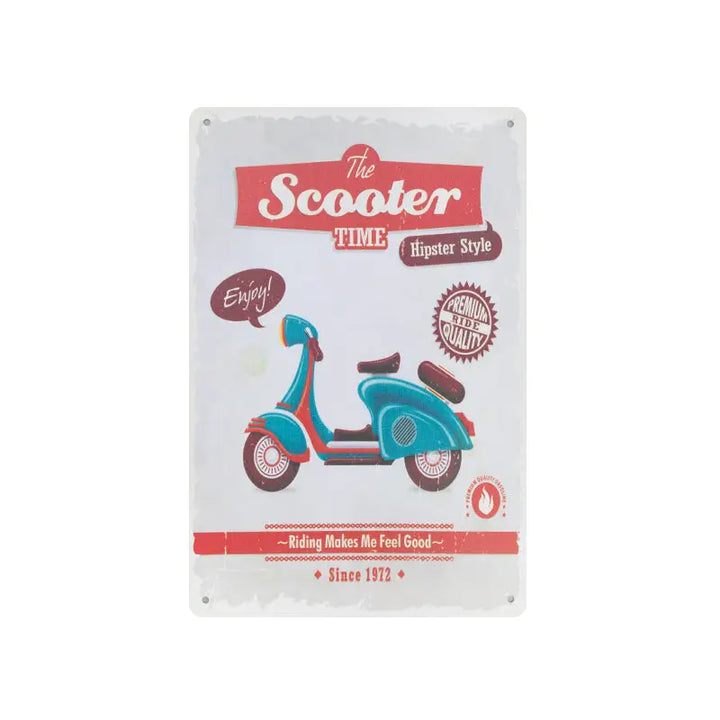 Dekorationstafel Vespa c006 - Dekoration