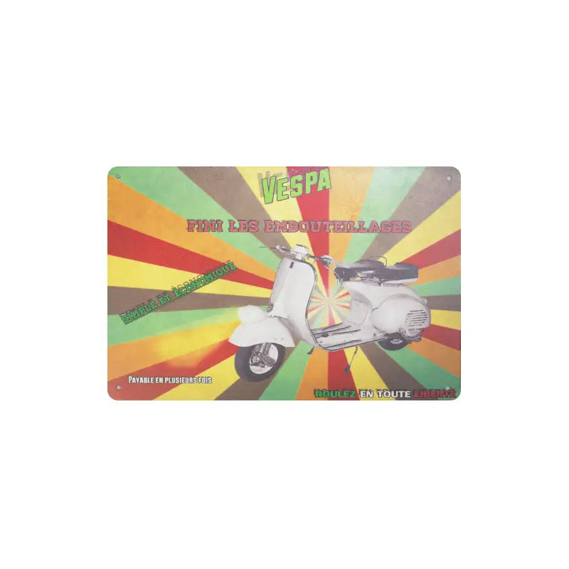 Dekorationstafel Vespa c018 - Dekoration