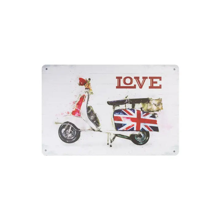 Dekorationstafel Vespa c020 - Dekoration