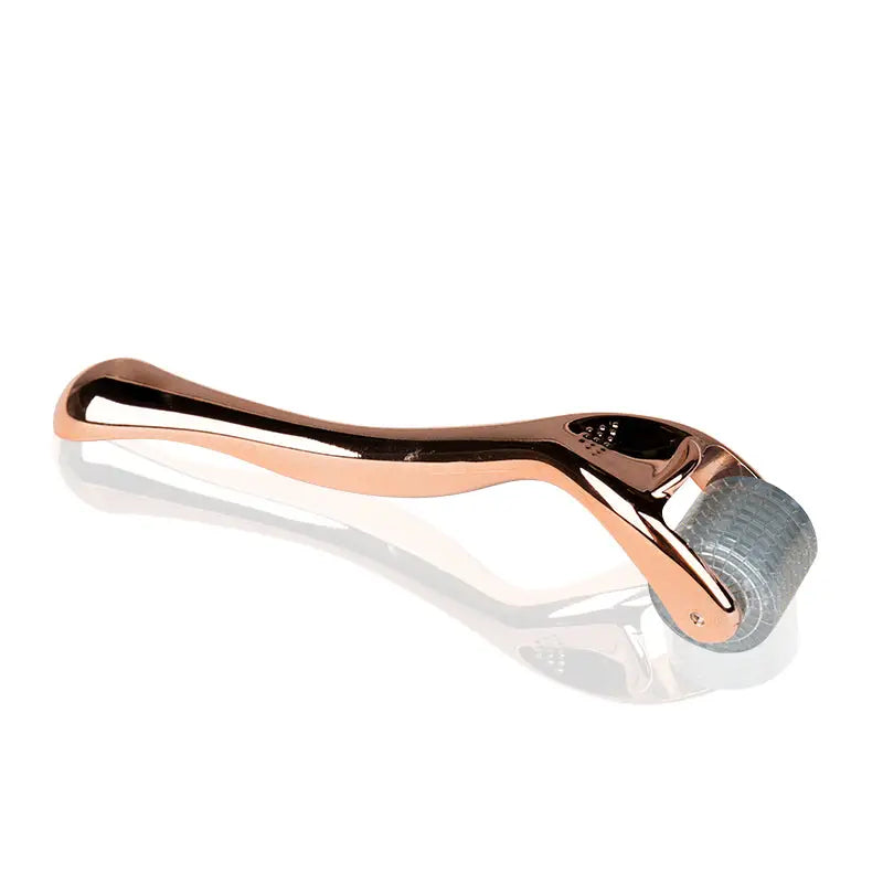 Dermaroller zur Mesotherapie rose gold 0,3mm 192 Titannadeln - Dermaroller