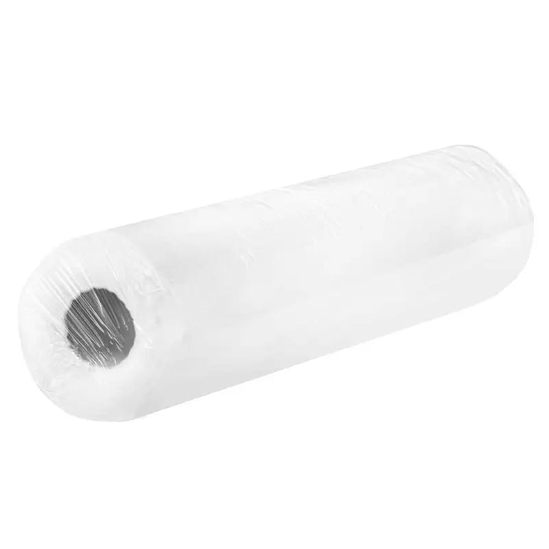 Weißer Papierrollenbezug für Einweg-Vlieseline 100x100 mit Perforation