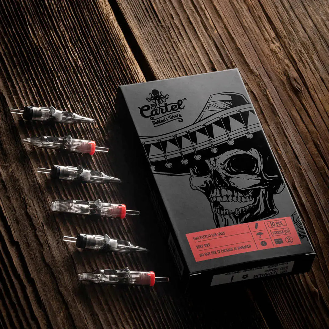 EL CARTEL Tattoo Patronen V2 - 0.30 7RM-W LongTaper 10stk. - Tattoopatronen