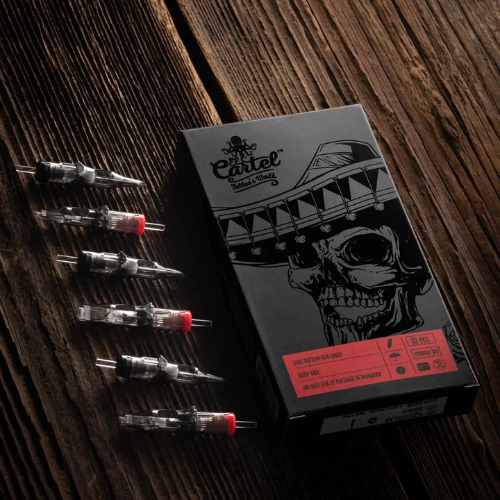 EL CARTEL Tattoo Patronen V2 0.35 3RL Medium taper 10Stk. - Tattoopatronen