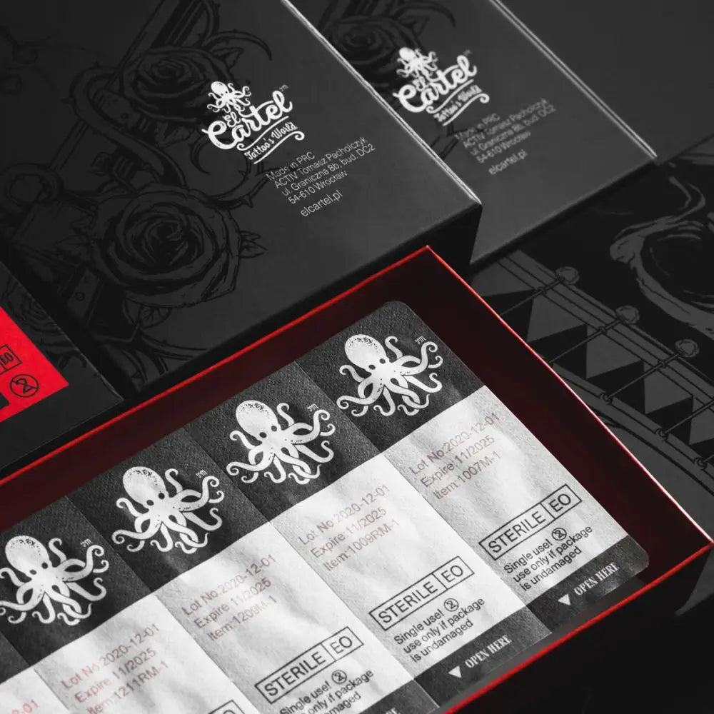 EL CARTEL Tattoo Patronen V2 0.35 7RL Medium taper 10Stk. - Tattoopatronen