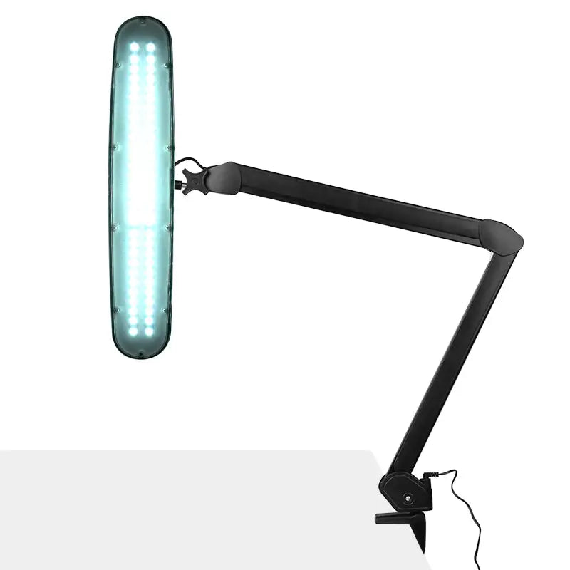 Verstellbare schwarze Schreibtischlampe mit LED-Licht für die Elegante Lupenleuchte LED 801-l