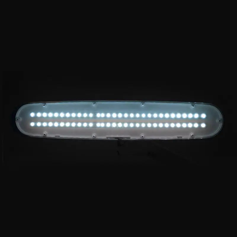Illuminierte rechteckige LED-Lichtleuchte vom Elegante Lupenleuchte LED 801-l mit Stativ
