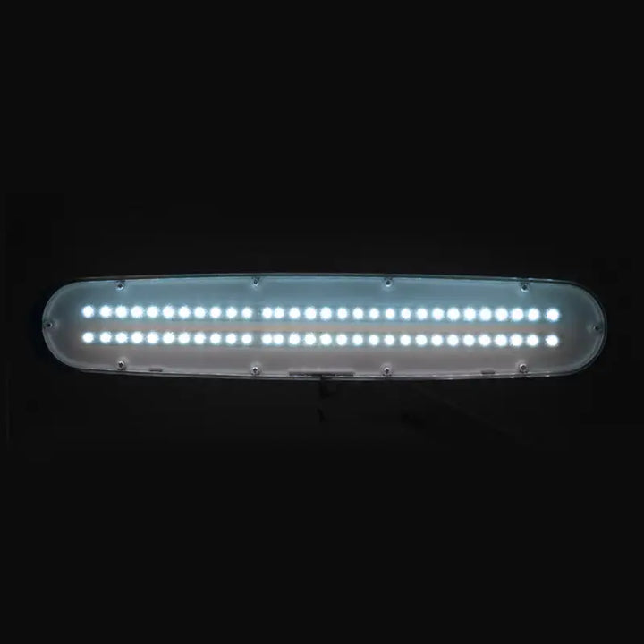 Illuminierte rechteckige LED-Lichtleuchte vom Elegante Lupenleuchte LED 801-l mit Stativ