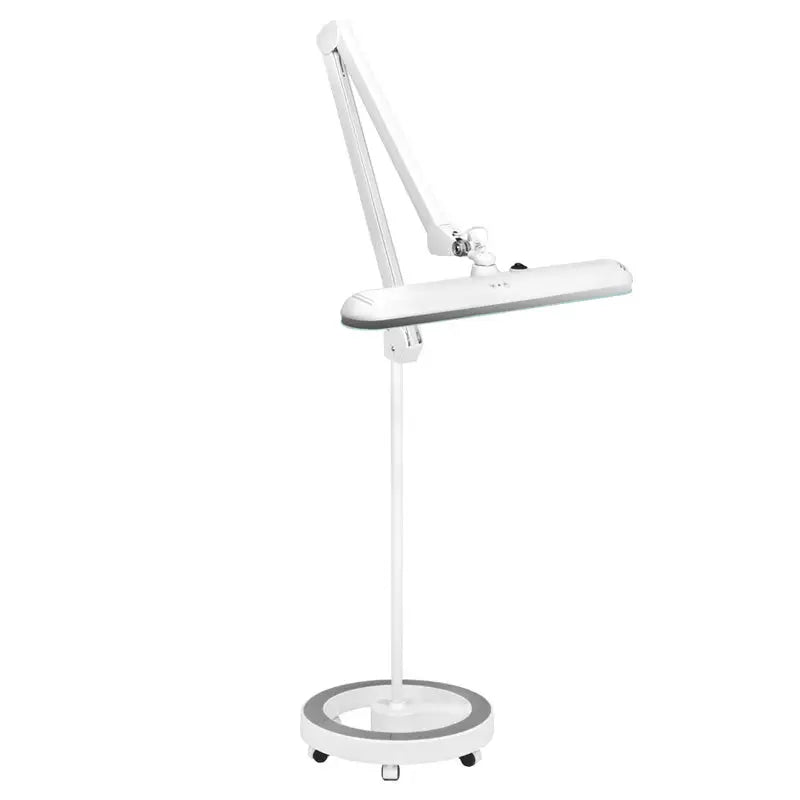 Verstellbare weiße Stehlampe für den Elegante Lupenleuchte LED 801-l mit Stativ