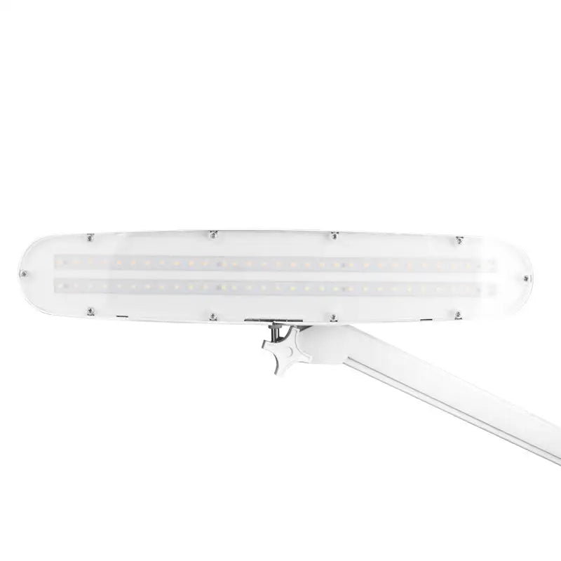 Weiße LED-Leuchtenarmatur mit Montagesystem für Elegante Lupenleuchte LED 801-tl