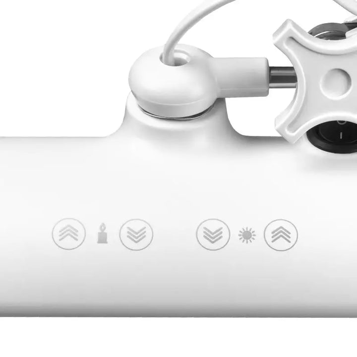 Weiße Lampensteuerungskonsole der Elegante Lupenleuchte LED 801-tl mit Stativ