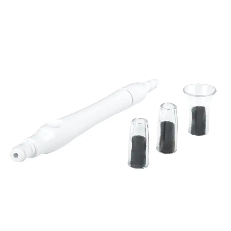 Weiße cosmetic Airbrush mit Kohlefässern auf Elegante Multifunktionsgerät 861 4in1