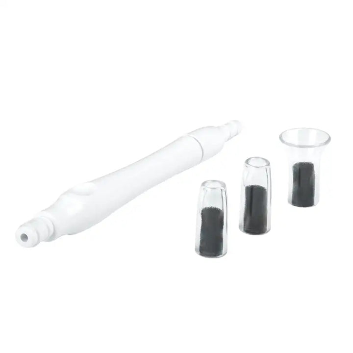 Weiße cosmetic Airbrush mit Kohlefässern auf Elegante Multifunktionsgerät 861 4in1