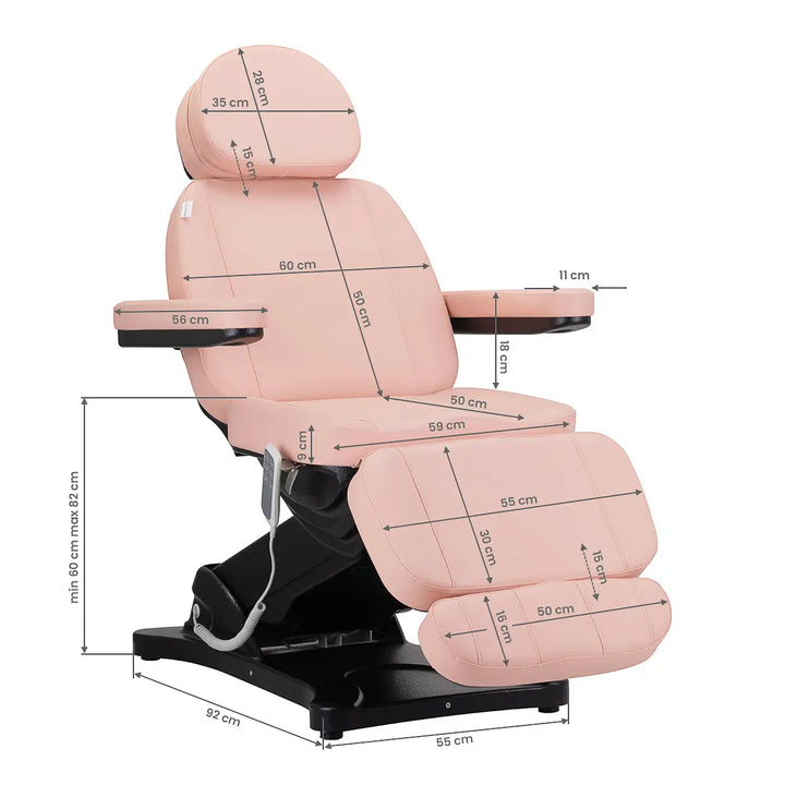 Elektrische Kosmetikliege SILLON CLASSIC 3 Motoren rosa