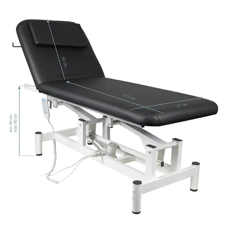 Elektrische Massageliege 079 1 Motor Schwarz - Massageliege