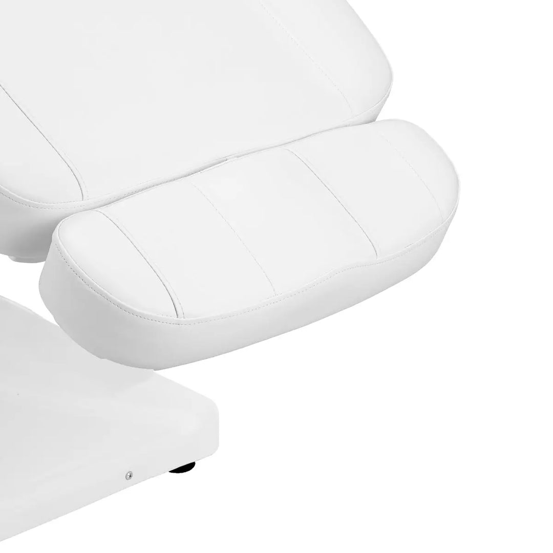 Elektrischer Kosmetiksessel SILLON Luxury 3 Motoren weiß Fußschalter
