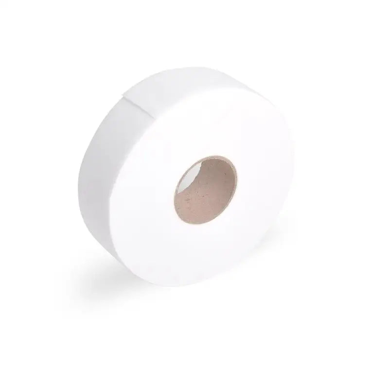Weiße Toilettenpapierrolle Enthaarungsstreifen Rolle 100m mit Reisslinie
