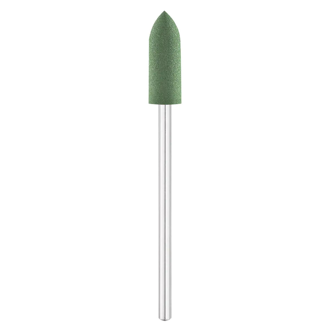 Exo Gummipolierer Grün Zylinder Spitz Ø5,5MM /32 - Nagelpolierer