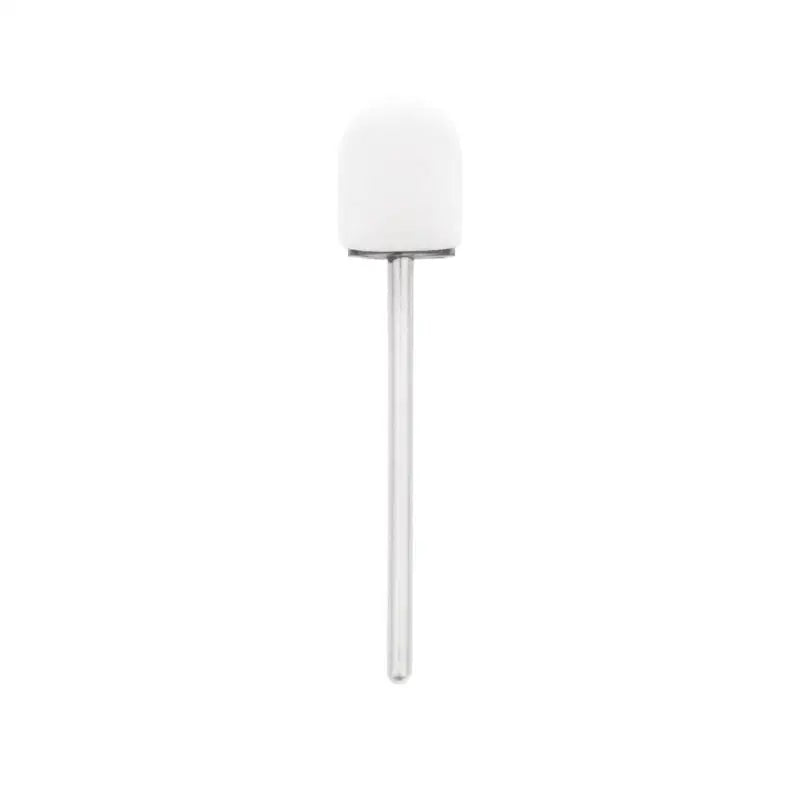 Weiße Polierspitze mit Metallstift für Exo Schleifhülse 10mm/80 100 Stück