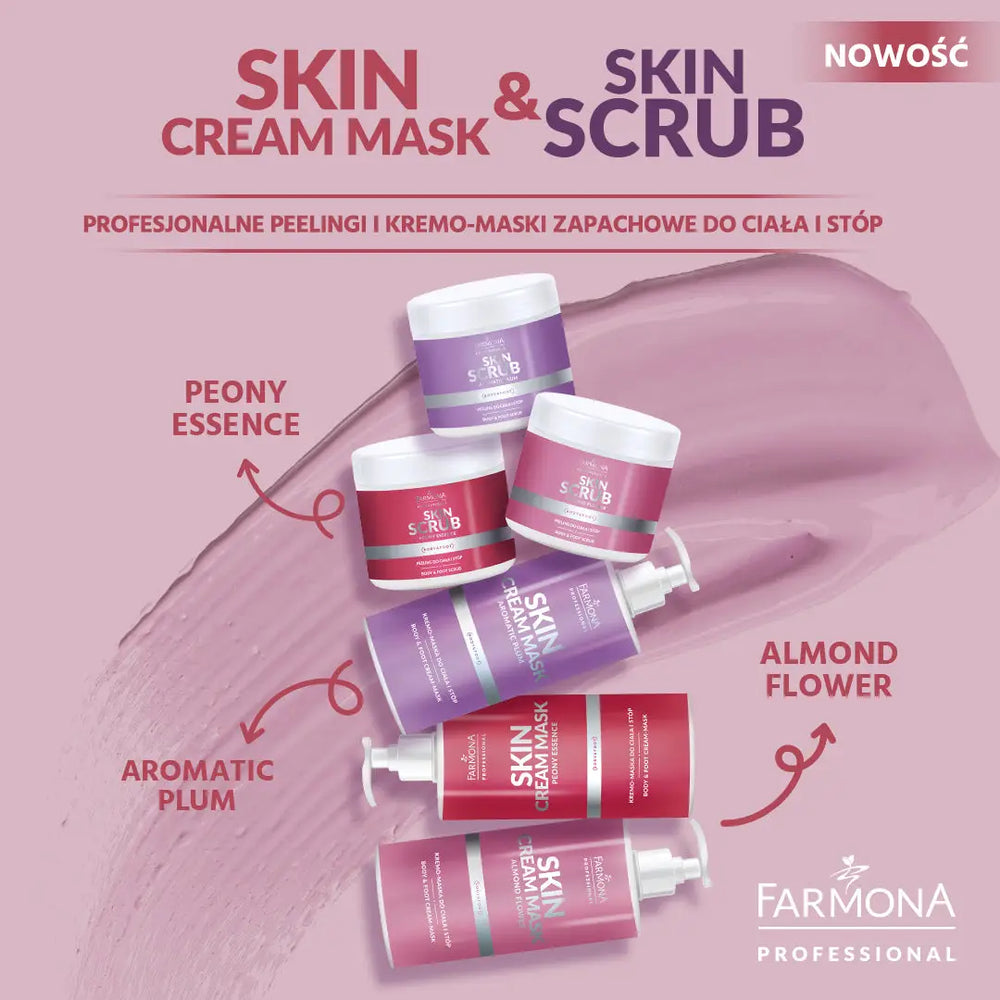 Farmona Hautcreme-Maske Mandelblüten-Creme-Maske für Körper und Füße Mandelblüte 500 ml