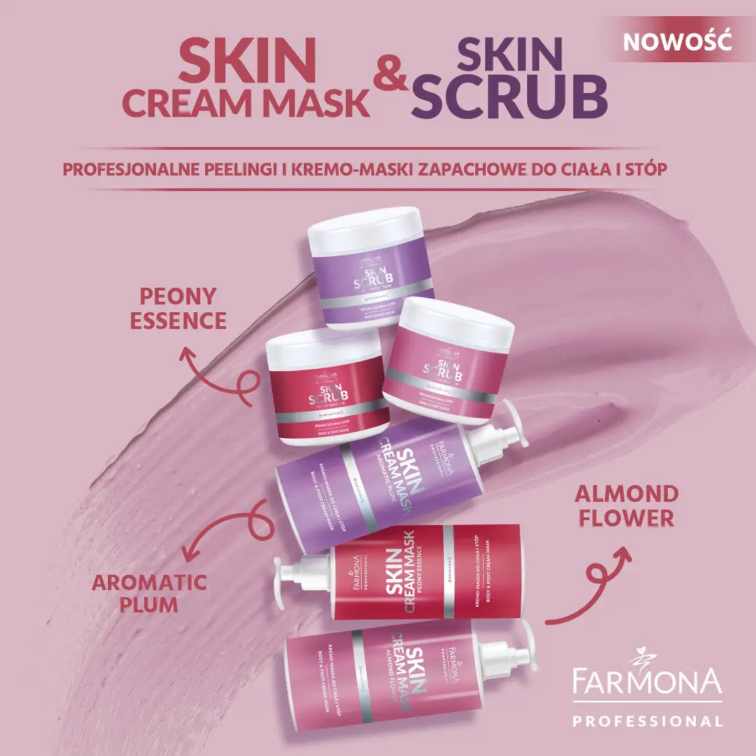 Farmona Hautcreme-Maske Mandelblüten-Creme-Maske für Körper und Füße Mandelblüte 500 ml