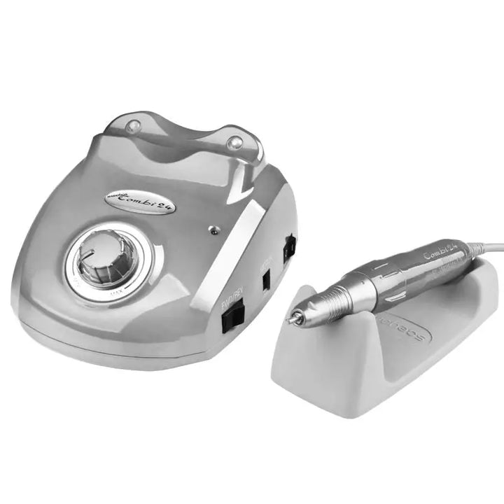 Elektrischer Nagelbohrer mit Basis für Fräser Marathon Combi 24 Silver