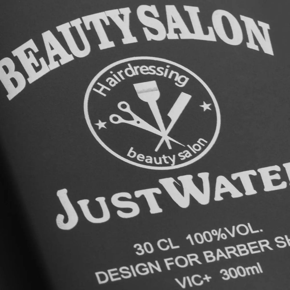 Friseur-/ Barbier-Sprühflasche Schwarz 300 ml - Sprühflasche