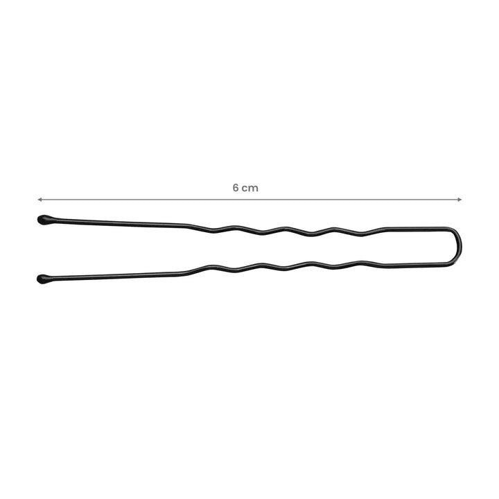 Friseur-Haarnadeln E-65 300 St. 6cm schwarz - Haarnadeln