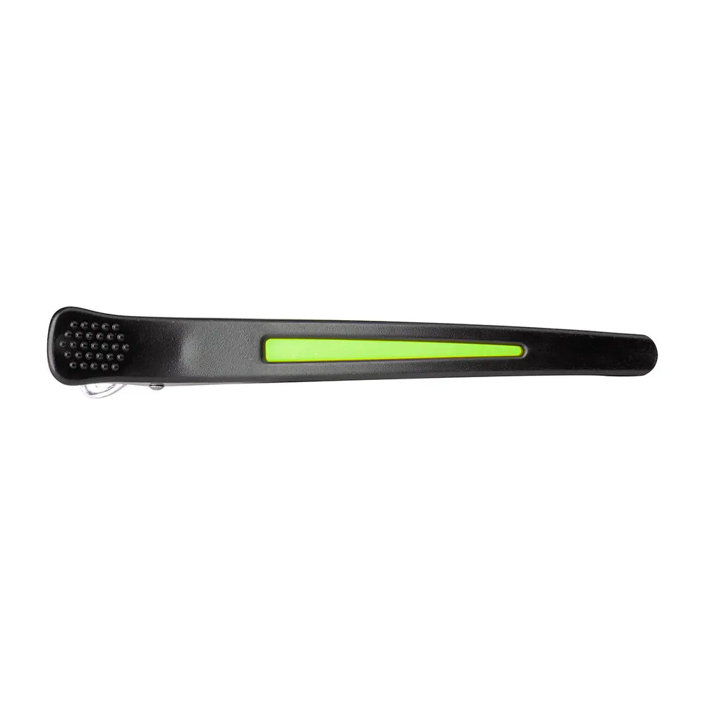 Friseur-Haarspangen Clips e-13 6 St. 11,5cm Mix Neon - Haarklammern